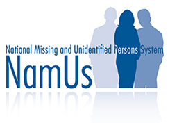 National Missing and Unidentified Persons System - NamUs logo