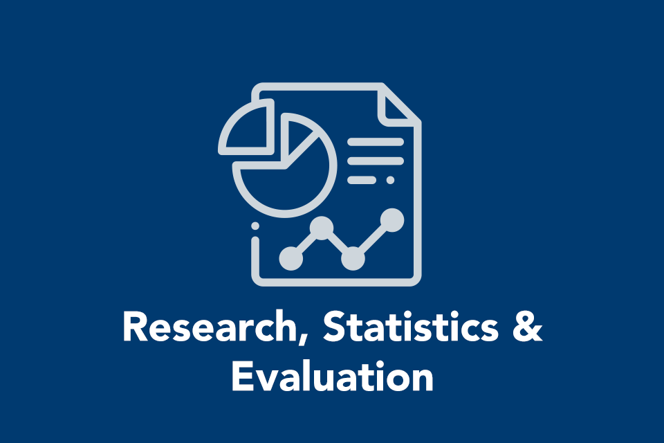 Research, statistics, and evaluation