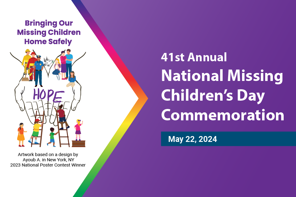 National Missing Children's Day Commemoration