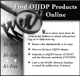 Find OJJDP Products Online