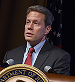 Alan R. Hanson, Acting Assistant Attorney General for OJP, at the National Crime Victims' Service Awards Alan R. Hanson, Acting Assistant Attorney General