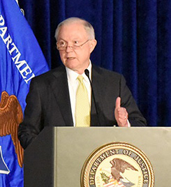 Attorney General Jeff Sessions at the National Summit on Crime Reduction and Public Safety Jeff Sessions, Attorney General