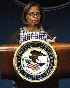 Karol V. Mason, Assistant Attorney General for the Office of Justice Programs Karol V. Mason photo
