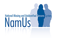 National Missing and Unidentified Persons System - NamUs NamUs logo