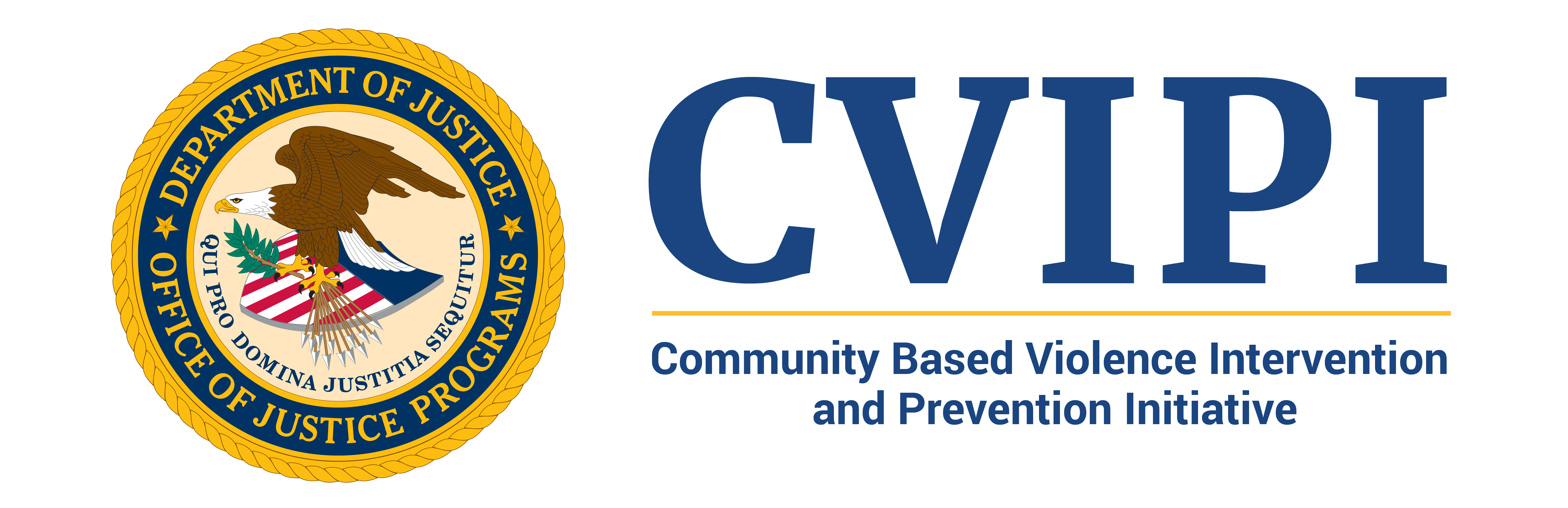 Community Based Violence Intervention and Prevention Initiative (CVIPI) logo