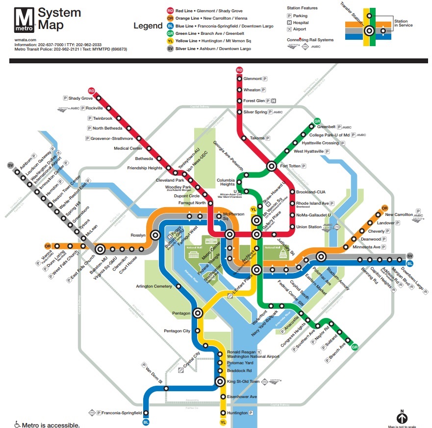 Metro System Map