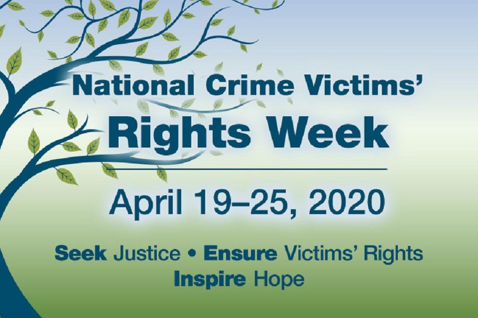 National Crime Victims' Rights Week (NCVRW) 2020