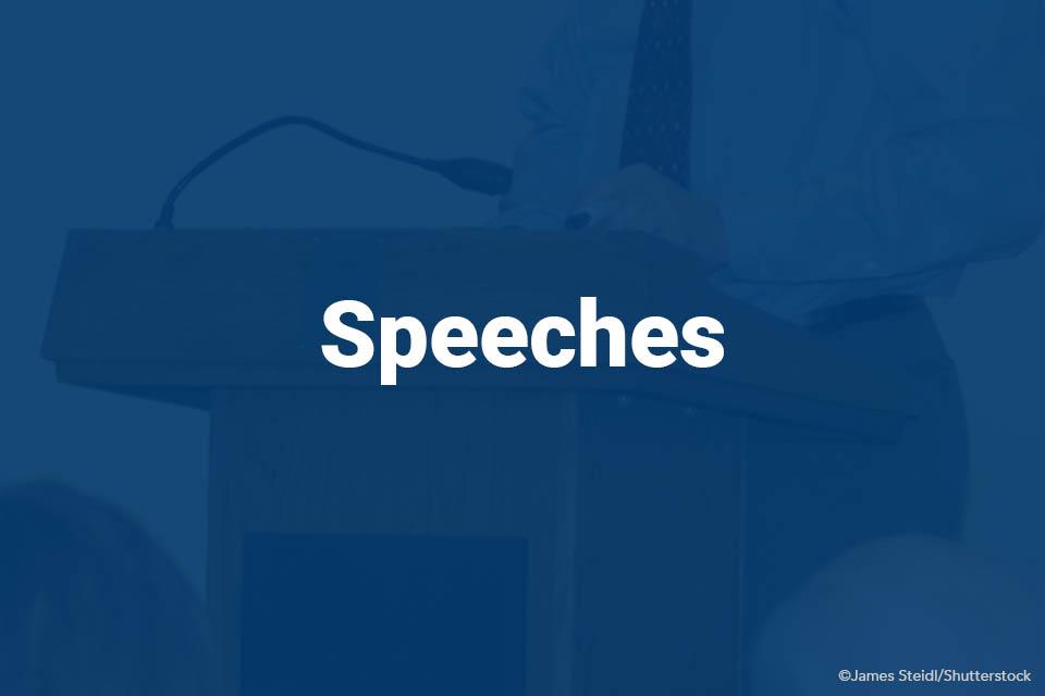 Speeches