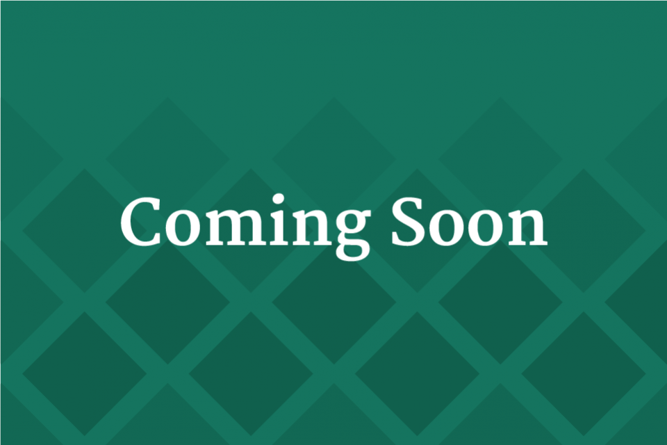 Green Diamonds with the words "Coming Soon" overtop Green Diamonds with the words "Coming Soon" overtop