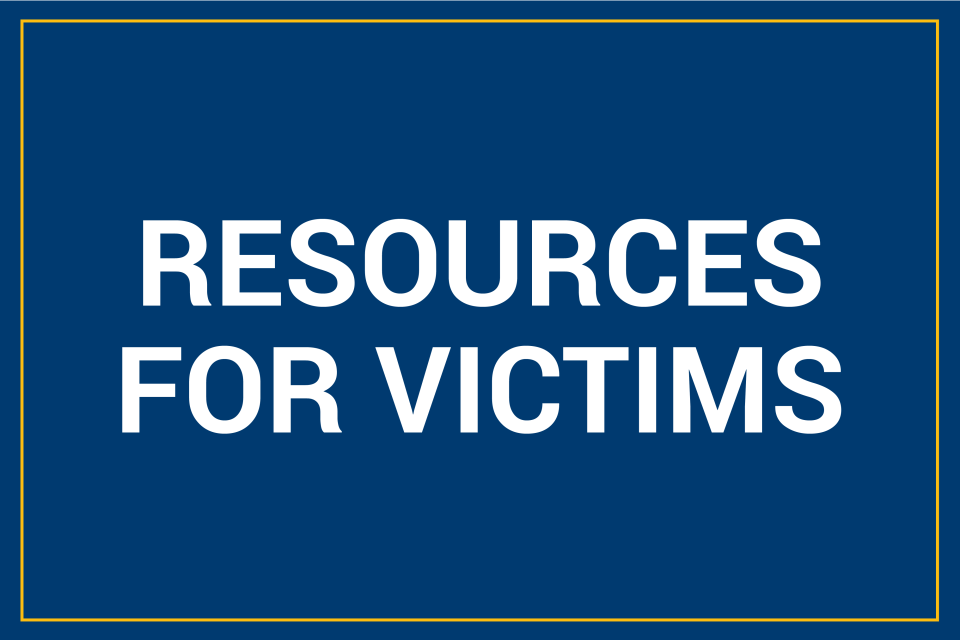 OVC Resources for Victims