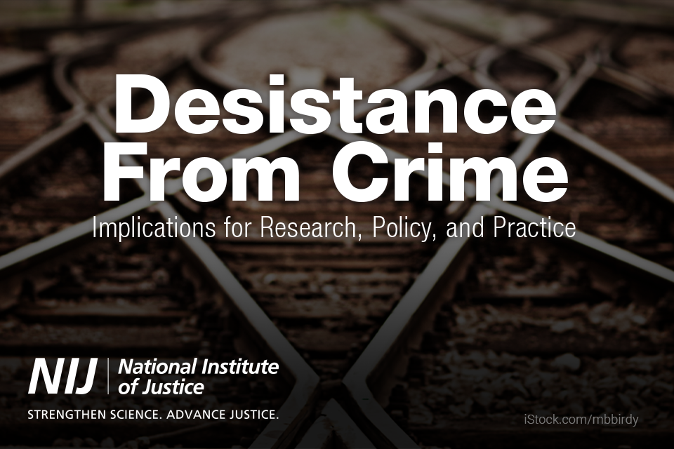 Railroad track junction - Desistance from Crime Implications for Research, Policy, and Practice - NIJ Logo