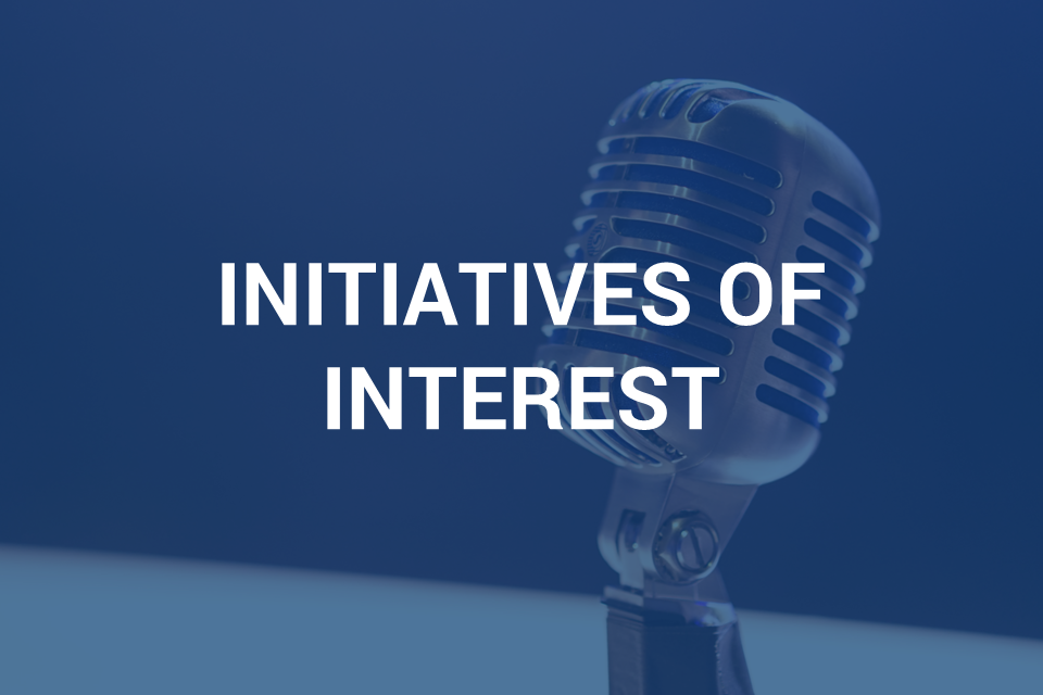 Initiatives of Interest Initiatives of Interest