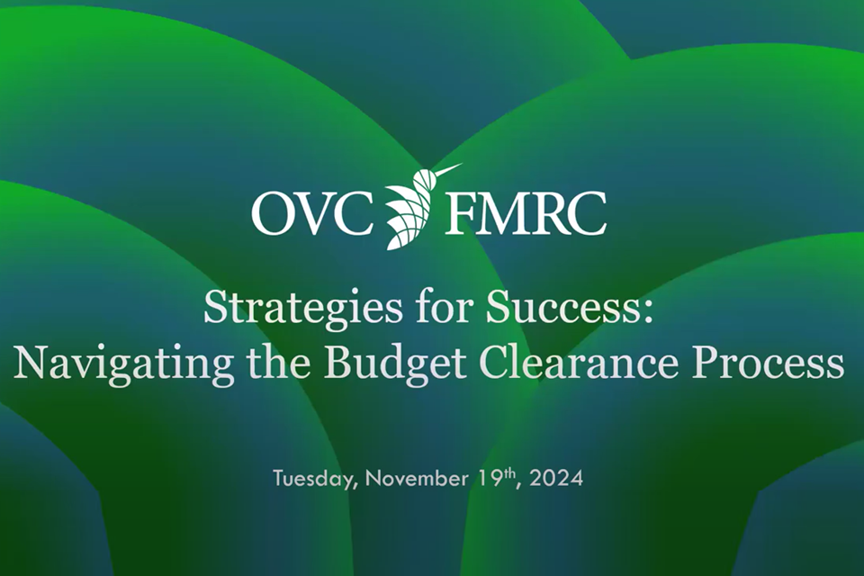 Strategies for Success: Navigating the Budget Clearance Process