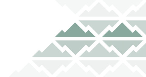 TFSC-Connect-Green Green Triangles shaped like mountains in a repeating pattern