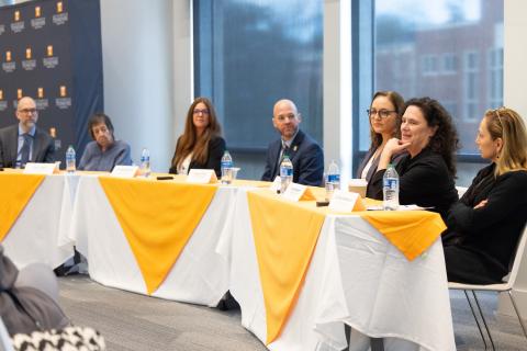 Panel discussion at the University of Tennessee