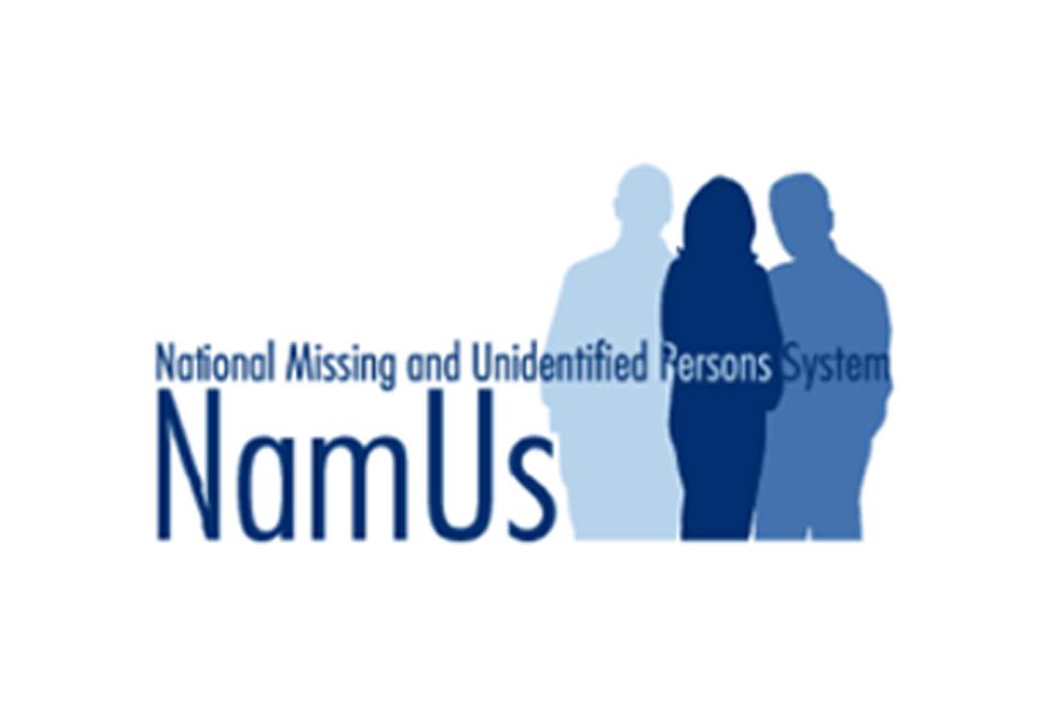 National Missing and Unidentified Persons System (NamUs)