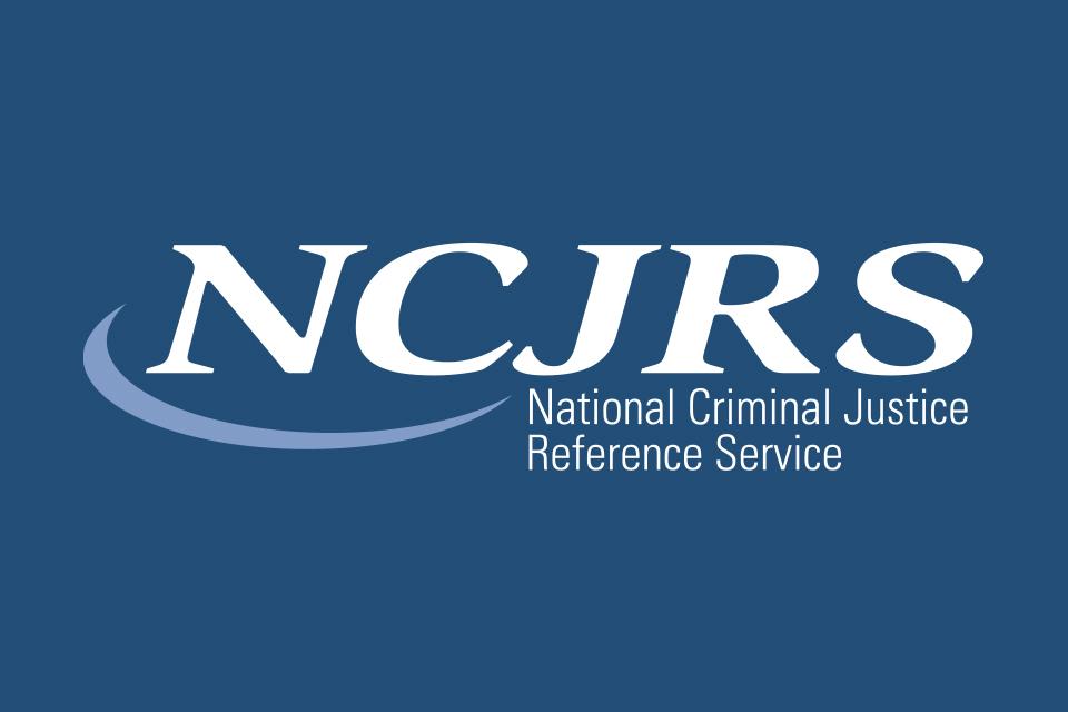 National Criminal Justice Reference Service