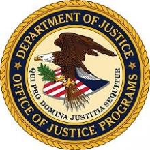 Department of Justice, Office of Justice Programs logo