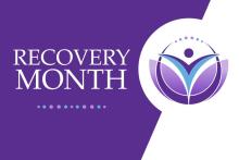 Recovery Month card