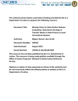 NCJ Number 309425 thumbnail image