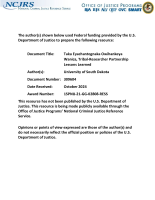 NCJ Number 309604 thumbnail image
