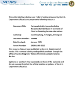 NCJ Number 309993 thumbnail image