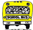 Clipart of children on a school bus
