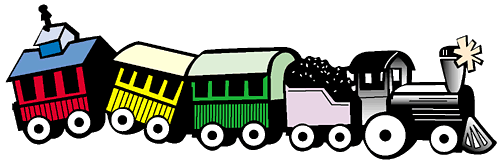  Clipart of a train