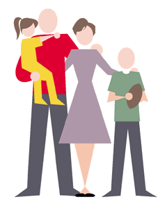 Clipart of Family