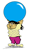 Laminilla de ni�os jugando